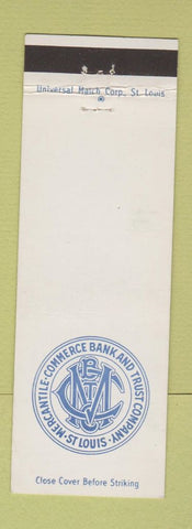 Matchbook Cover - Commerce Bank and Trust St Louis MO