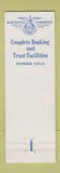 Matchbook Cover - Commerce Bank and Trust St Louis MO