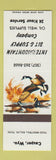 Matchbook Cover - Intermountain Bit and Supply Oil Well Casper WY