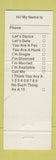 Matchbook Cover - Horny Toad Lounge Littleton Colorado PINK