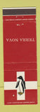 Matchbook Cover - Terra Nova penguin Canadian Battle Ship