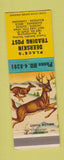 Matchbook Cover - Place's Deerskin Trading Post tanning Salt Lake City UT