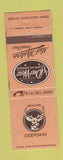 Matchbook Cover - Deer Wear Clothes Berlin WI