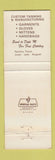 Matchbook Cover - Deer Wear Clothes Berlin WI
