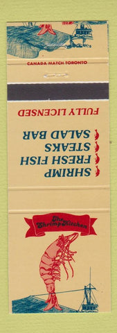 Matchbook Cover - The Shrimp Kitchen Toronto ON