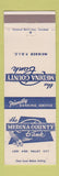 Matchbook Cover - Medina County Bank Lodi Valley City OH