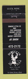Matchbook Cover - Denucci's 35 Villa Luck WI