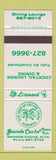 Matchbook Cover - Grande Cache Motor Inn AB