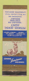 Matchbook Cover - Hartford Insurance Peterson Dewing Livingston MT