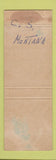 Matchbook Cover - Hartford Insurance Peterson Dewing Livingston MT