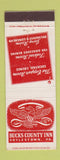 Matchbook Cover - Bucks County Inn Doylestown PA