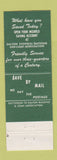 Matchbook Cover - Dalton Federal Savings and Loan GA