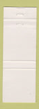 Matchbook Cover - The Whistling Oyster Toronto ON