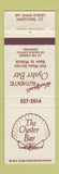 Matchbook Cover - The Oyster Bar Hartford CT