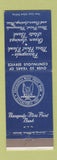 Matchbook Cover - Pascagoula Moss Point Bank Ocean Springs MS
