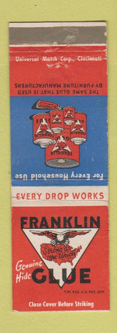 Matchbook Cover - Franklin Glue Columbus OH
