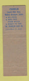 Matchbook Cover - Franklin Glue Columbus OH