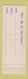 Matchbook Cover - The Surrey Cocktail Lounge Chicago IL
