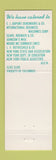 Matchbook Cover - John Bainton Party Makers New York City Clowns?