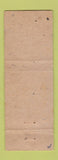 Matchbook Cover - Shoe Renewry Chattanooga TN shoe repair