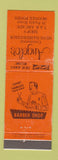 Matchbook Cover - Angelo's Mens Hair Salon Moonee Ponds Australia