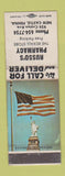 Matchbook Cover - Russo's Pharmacy Drug Rexall New Castle PA
