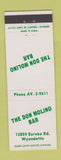 Matchbook Cover - Don Molino Bar Wyandotte MI