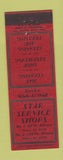 Matchbook Cover - Star Service Shops cleaning