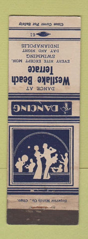 Matchbook Cover - Westlake Beach Terrace Indianapolis IN WEAR