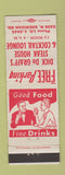 Matchbook Cover - Dick De Graff's Steak House Chicago?