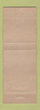 Matchbook Cover - Dick De Graff's Steak House Chicago?