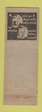 Matchbook Cover - Derby Hotel Lafayette IN WORN Club Avalon