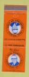 Matchbook Cover - Paul Powell Secretary of State Election IL Illinois