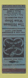 Matchbook Cover - Hillman Wine Shop Youngstown OH Ed Doyle