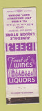 Matchbook Cover - Junedale Liquor Store Gary IN WEAR