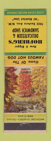 Matchbook Cover - Hofberg's Deli Sandwich Shop