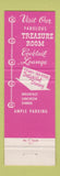 Matchbook Cover - Tortuga Restaurant Hagerstown MD