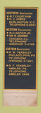 Matchbook Cover - Grove Nylon Yarn Silk Scranton PA WEAR