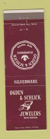 Matchbook Cover - Ogden & Schlick Jewelry New Haven CT