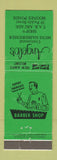 Matchbook Cover - Angelo's Mens Hair Salon Moonee Ponds Australia WEAR