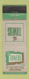 Matchbook Cover - The Towers Miami FL WEAR