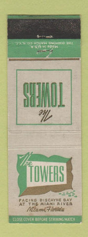 Matchbook Cover - The Towers Miami FL WEAR