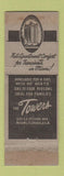 Matchbook Cover - The Towers Miami FL WEAR
