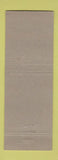 Matchbook Cover - Beam Building Supply cement brick Port Colborne ON
