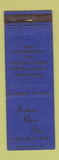 Matchbook Cover - Indian River Inn MI WEAR