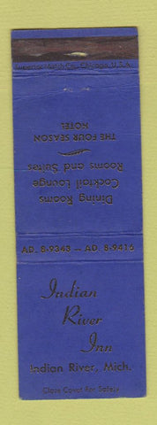 Matchbook Cover - Indian River Inn MI WEAR
