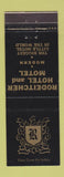 Matchbook Cover - Rodeitcher Hotel Motel Freeland MI