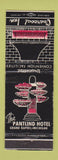 Matchbook Cover - Pantlind Hotel Grand Rapids MI Charcoal Inn WORN