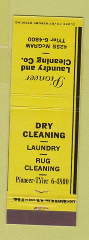 Matchbook Cover - Pioneer Laundry Cleaning