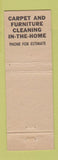 Matchbook Cover - Pioneer Laundry Cleaning